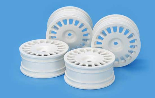 [ T54851 ]  Tamiya rally dish wheels 24mm width offset 0 4pcs