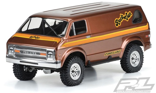 [ PR3552-00 ] Proline '70s Rock Van clear body for 12.3&quot; (313mm) wheelbase Scale crawlers
