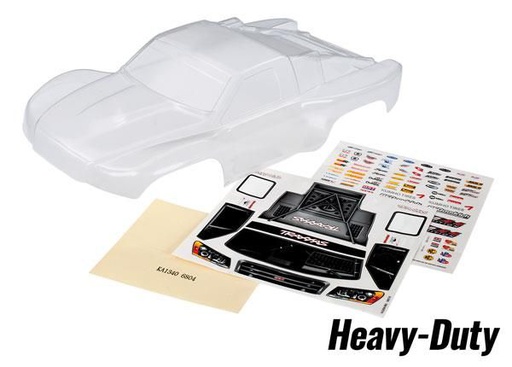 [ TRX-6811R ] Traxxas BODY, SLASH 4X4, HEAVY DUTY (CLEAR) - TRX6811R