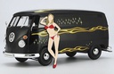 [ HAS52264 ] Hasegawa Volkswagen Type 2 van 'fire pattern' 1/24