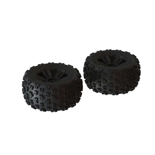 [ ARA550059 ] Arrma dBoots &quot;Copperhead2 MT&quot; Tire Set Black