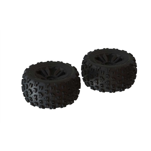 [ ARA550059 ] Arrma dBoots "Copperhead2 MT" Tire Set Black