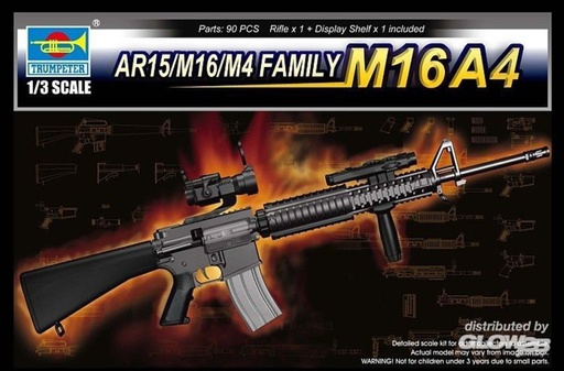 [ TRU01915 ] Trumpeter: AR15/M16/M4 FAMILY-M16A4 1/3