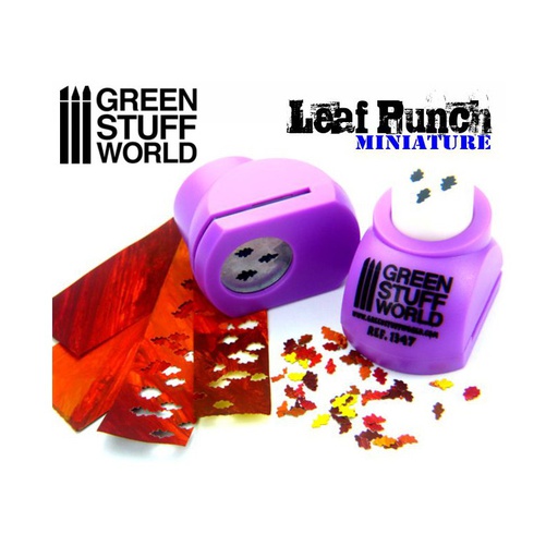 [ GSW1347 ] Green stuff world Miniature Leaf Punch LIGHT PURPLE