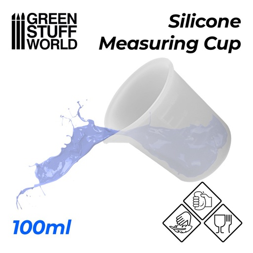 [ GSW2417 ] Green stuff world Silicone Measuring Cup 100ml