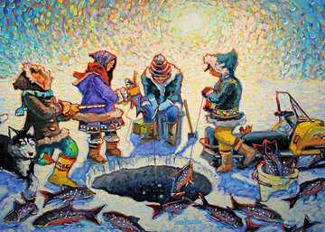 [ RAV168316 ] Ravensburger ice fishing 1000 stukjes