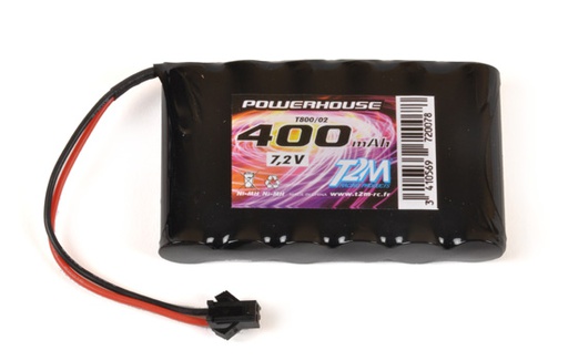 [ T2MT800/02 ] T2M Batterie 7,2V 400MAH