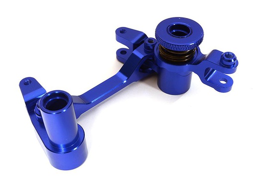 [ INC28566BLUE ] Integy Billet Machined Steering Bell Crank for Traxxas 1/7 Unlimited Desert Racer