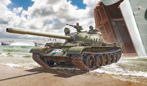 [ ITA-7081S ] T-55 A Main Battle Tank 1/72