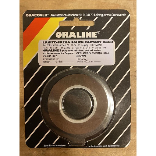 [ OR-26-081-002 ] Oraline Brown 2mm - 15m