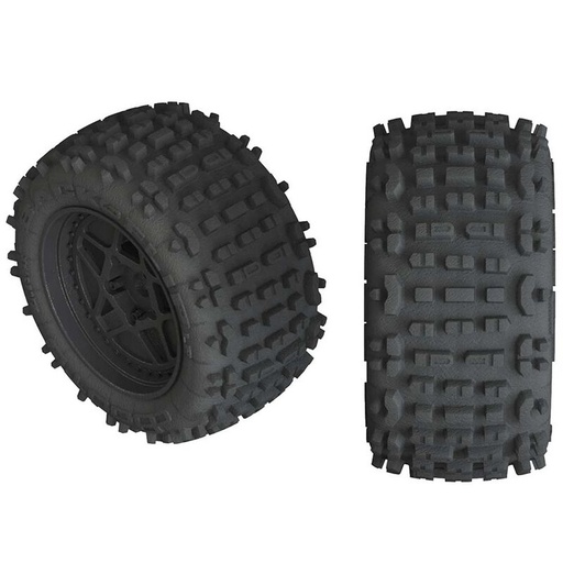 [ AR550050 ] Arrma Back-Flip LP 4S Tire Set - ARAC9468