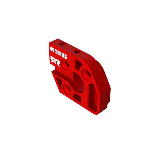 [ ARA320603 ] Arrma  Alum Motor Plate 49 Series Red
