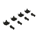 [ ARA330569 ] Arrma  Shock Rod End & Spring Perch Set (4 Shocks)