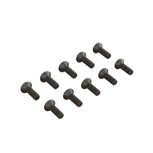[ ARA702005 ] Arrma  Flat Head Hex Scrw M2.5x8mm (10