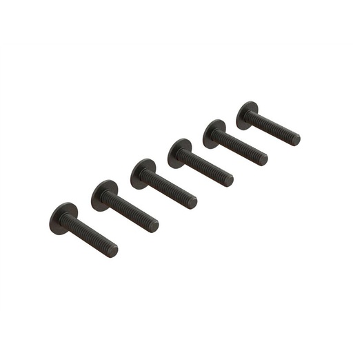 [ ARA727420 ] Arrma  Flange Button Hd Scrw M4x20mm(6