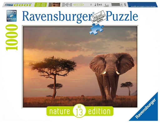 [ RAV151592 ] Ravensburger Olifant in het Masai Mara National Park 1000 stukjes