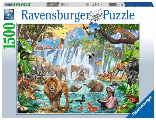 [ RAV164615 ] Ravensburger Waterval in de Jungle 1500 stukjes