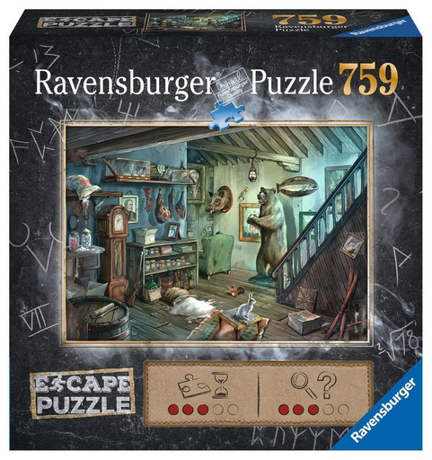 [ RAV164356 ] Ravensburger Escape puzzle In de Griezelkelder 759 stuks