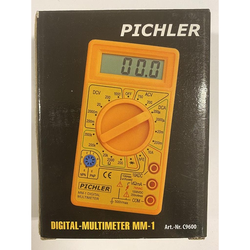 [ PICHC9600 ] Pichler Digitale Multimeter MM-1 