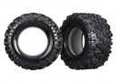 [ TRX-7770X ] Traxxas Tires, X Maxx® AT (left & right) (2)/ foam inserts (2) - TRX7770X