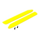 [ BLH3716YE ] Blade Hi-Performance Main Rotor Blade Set, Yellow: 130 X 
