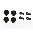 [ ARA330608 ] HD Shock Rod End and Spring Cup Set (2 Pairs)