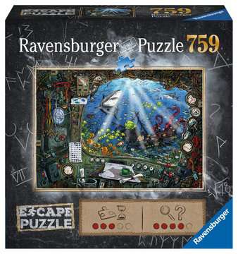 [ RAV199594 ] Ravensburger escape puzzel in de onderzeeër - 759 stukjes