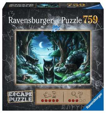[ RAV164349 ] Ravensburger escape puzzel de wolven roedel 759 stukjes