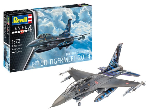 [ RE03844 ] Revell Lockheed Martin F-16D Tigermeet 2014  1/72