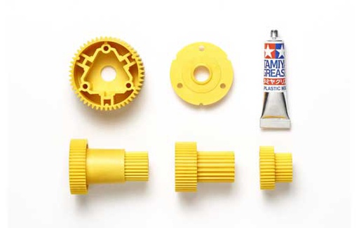 [ T54809 ] Tamiya GF-01/G6-01 Gear set (yellow)