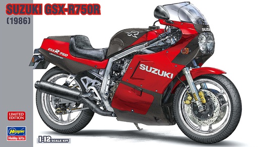 [ HAS21730 ] Hasegawa Suzuki GSX-R750R (1986) 1/12