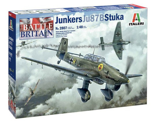 [ ITA-2807 ] Italeri Junkers Ju-87B Stuka (Battle of Britain) 1/48