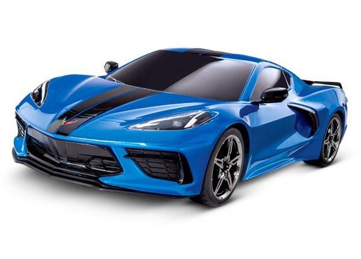 [ TRX-93054-4BLUE ] Traxxas Chevrolet Stingray 1/10 Scale AWD Supercar 4Tec 3.0 blue - TRX93054-4 