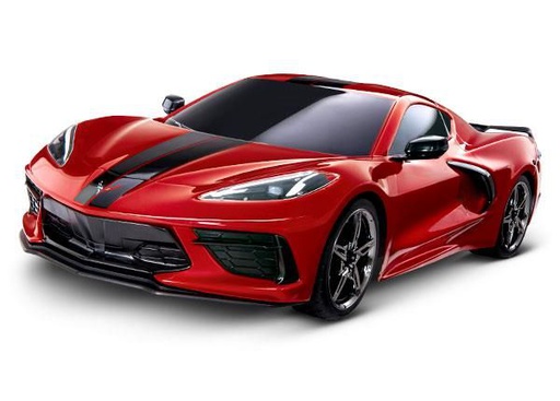 [ TRX-93054-4RED ] Traxxas Chevrolet Stingray 1/10 Scale AWD Supercar 4Tec 3.0 red - TRX93054-4