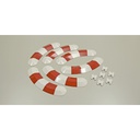 [ KMZW9 ] Kyosho racing pylon set (6)