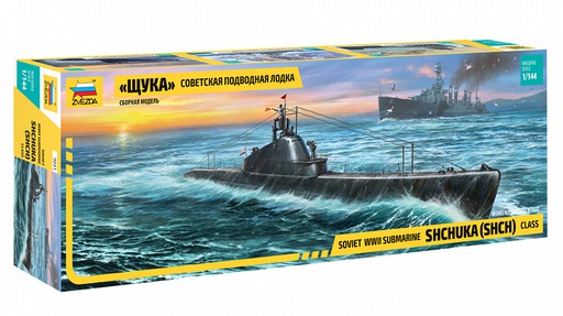 [ ZVE9041 ] Zvezda Sovjet WWII Submarine SHCHUKA (SHCH) -class