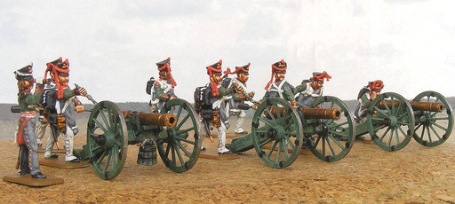 [ ZVE8022 ] Zvezda Russian foot artillery 1812-1814 - 1/72