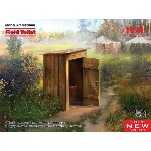 [ ICM35800 ] ICM Field Toilet  1/35 