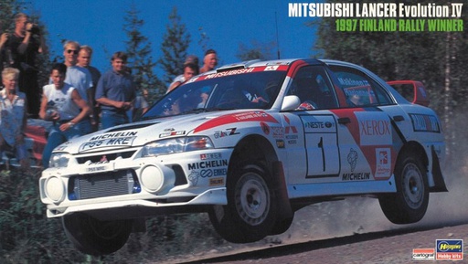 [ HAS20480 ] Hasegawa Mitsubishi Lancer Evolution IV 1997 Finland Rally Winner 1/24