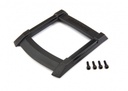 [ TRX-8917 ] Traxxas Skid plate, roof (body) (black)/ 3x10mm CS (4) - TRX8917