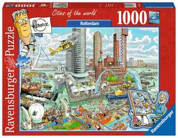 [ RAV1034 ] Ravensburger FLE: Rotterdam - 1000 stukjes