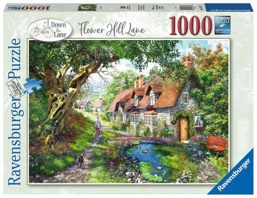 [ RAV1317 ] Ravensburger Flower Hill Lane - 1000 stukjes