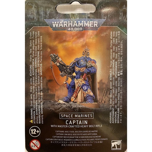 [ GW48-48 ] Space  Marines CAPTAIN with MASTER-CRAFTED BOLT RIFLE