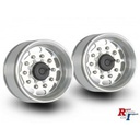 [ CA907350 ] Carson aluminium trailer wheels 1/14