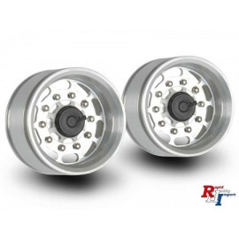 [ CA907350 ] Carson aluminium trailer wheels 1/14