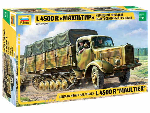 [ ZVE3603 ] Zvezda L4500 Maultier 4,5t truck  1/35