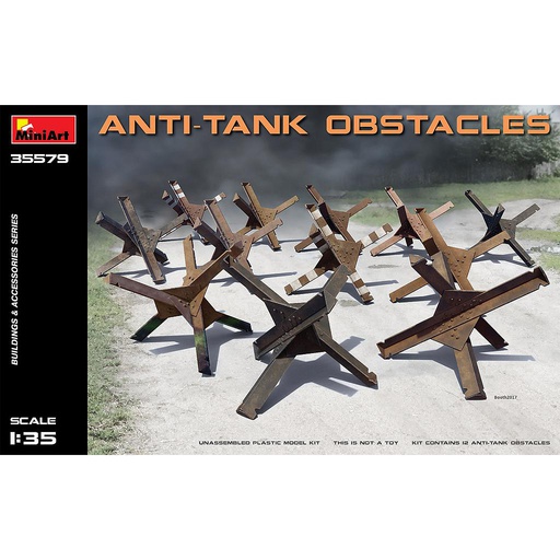 [ MINIART35579 ] Miniart Anti-tank Obstacles 1/35