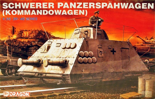 [ DRA6071 ] Dragon Schwerer panzerspähwagen (kommandowagen)  1/35