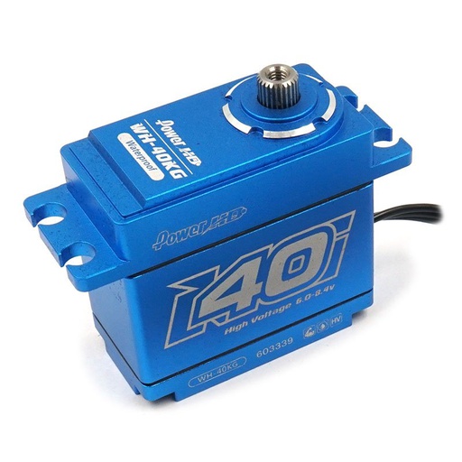 [ PHD-WH40KG ] Power HD 40Kg servo waterproof met metalen tandwielen