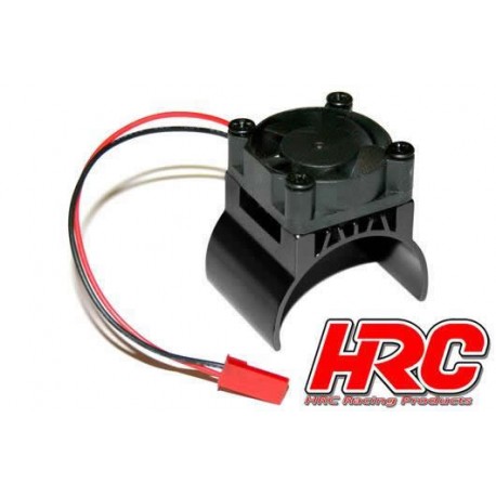 [ HRC5832BK ] Motor heat sink 540 size- with brushless fan 5-9V 